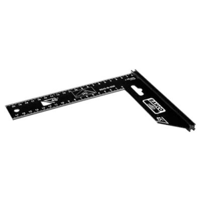 Abbildung von Bahco 9045 B 250, Zimmermannswinkel, Schwarz, Stahl, cm, mm, 1 26 cm