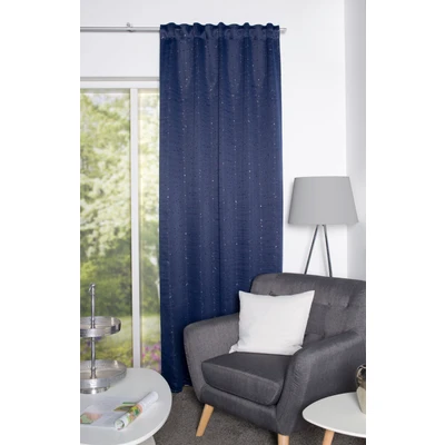 Abbildung von HOME WOHNIDEEN Vorhang &quot;CIELO&quot;, (1 St.), Kombibandschal CIELO mit Glitzerdruck