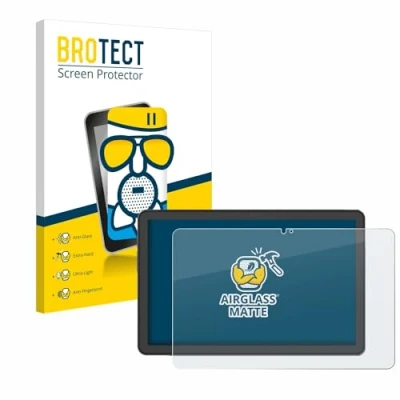 Abbildung von BROTECT Entspiegelungs Schutzglas für AGM Pad P1 Schutz Folie Panzerfolie Glas Matt [Extrem Kratzfest 9H, Anti Reflex, Fingerprint]