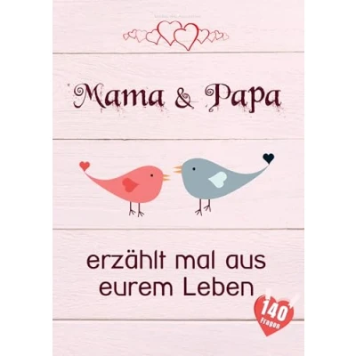 Abbildung von Mama &amp; Papa, erzählt mal aus eurem Leben: Liebevolles Buch zum Ausfüllen &quot;Papa, erzähl mal!&quot;