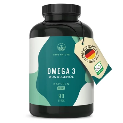 Abbildung von Vegan Omega 3 90 Kapseln TRUE NATURE St