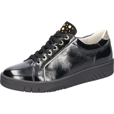 Abbildung von Waldläufer Plateausneaker &quot;H YUNA&quot;, Freizeitschuh, Halbschuh, Schnürschuh in Bequemweite H (=sehr weit)
