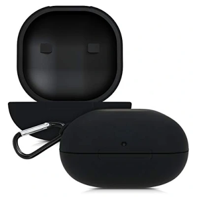 Abbildung von kwmobile Hülle kompatibel mit Beats Powerbeats Pro Kopfhörer Case TPU Silikon Cover Schutzhülle in Schwarz