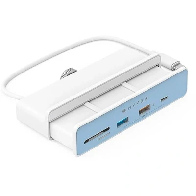 Abbildung von Hyper 6 in 1 USB C Hub für 24 Zoll iMac