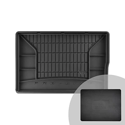 Abbildung von FROGUM ProLine 3D Gummimatte Exklusive Auto Kofferraummatte Kofferraumwanne für Opel Meriva B 2010 2017 Bequemer Organiser Die höchsten Kanten
