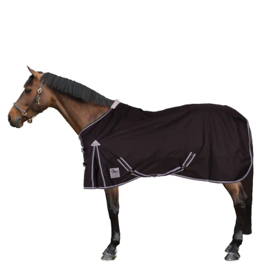 Abbildung von Harry&#039;s Horse Outdoor Decke Thor 0 Gramm mit Fleecefutter / Schwarz Unterlänge: 135 cm &amp; Rückenlänge: 85