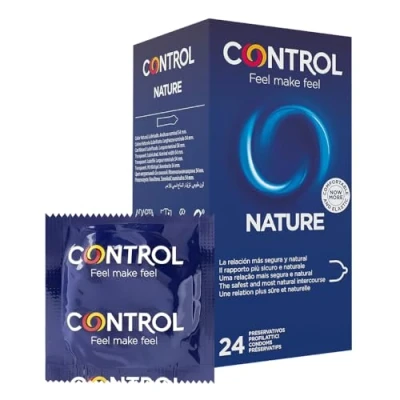 Abbildung von CONTROL NATURE Elastische Naturlatex Kondome 24 Stück.
