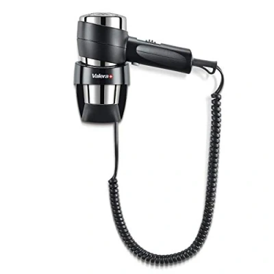 Abbildung von Valera Action Super Plus 1200 Haartrockner mit Wandhalterung, Watt, Farbe Schwarz/Chrom