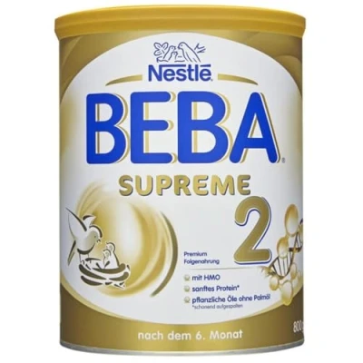 Abbildung von BEBA SUPREME 2 Folgenahrung: nach dem 6. Monat, Pulver, im Anschluss an das Stillen, 1er Pack (1 x 800g)
