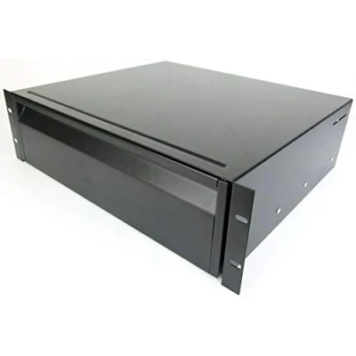 Abbildung von Adam Hall PROFI 3 HE ERGO 19&quot; Aluminium Rackschublade ALU 874E03A Rack Schublade (3 Rackschublade)