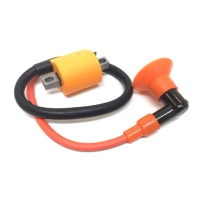 Abbildung von Tuning Racing Zündspule Orange für Yamaha Aerox, MBK Nitro 50