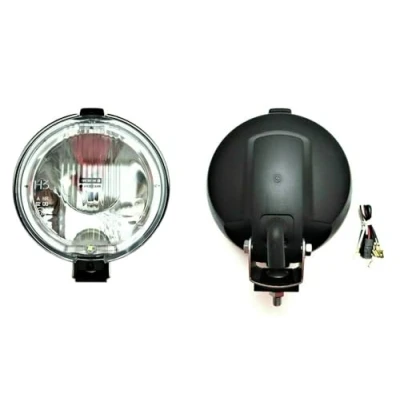 Abbildung von MelTruck® Fernscheinwerfer Zusatzscheinwerfer Positionslicht ⌀183 mm 12V LED RING mit Glühbirnen