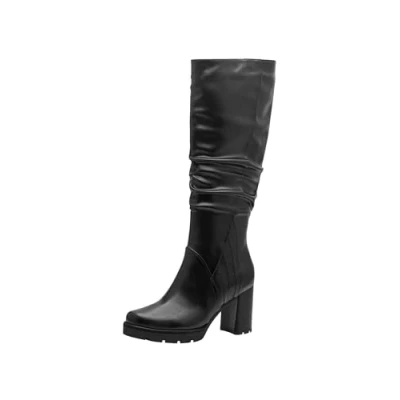 Abbildung von Marco Tozzi High Heel Stiefel, Damen, Größe: 41, Black Schuhe