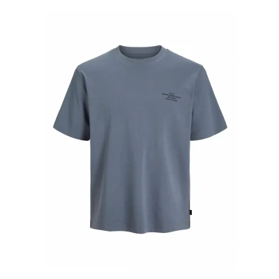 Abbildung von Jack &amp; Jones Premium Jprblachad SS CREW NECK SN Tshirt print, Herren, Größe: Medium, Flint stone
