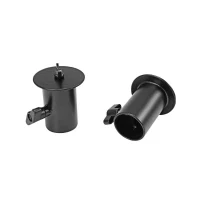 Abbildung von OMNITRONIC BOB 4 Stativhülse schwarz 2 Stück Adapter mit für 35 mm Rohre auf M8 Gewinde