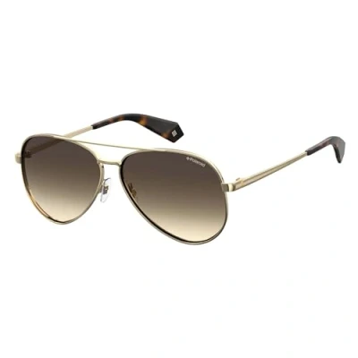 Abbildung von Polaroid Damen PLD 6069/S/X Sonnenbrille, Mehrfarbig (Gold), 61