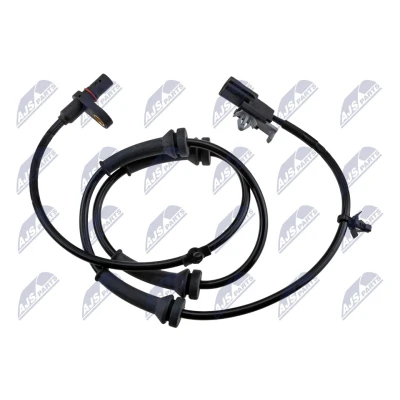Abbildung von NTY HCA NS 186 ABS Sensor Hinterachse links, rechts mit Kabel für Fahrzeuge aktiver 2 polig NISSAN: Qashqai 2, X Trail