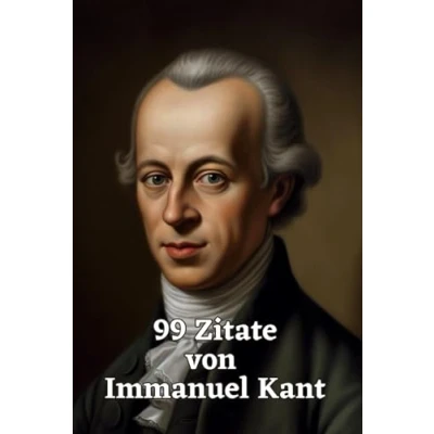Abbildung von 99 Zitate von Immanuel Kant: Ein Einblick in Die Philosophie eines Großmeisters: Weisheit und Gedankenwelt der einflussreichsten Philosophen Aufklärung