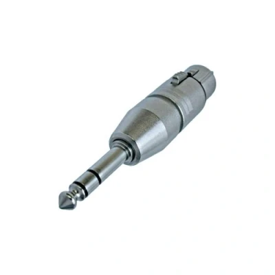 Abbildung von NEUTRIK Na3fp Adapter Xlr Female Auf 6,35 Mm Klinke Stereo