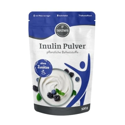 Abbildung von borchers Inulin 500g Beutel Pulver Pflanzliche Ballaststoffe Vegan 0,5kg