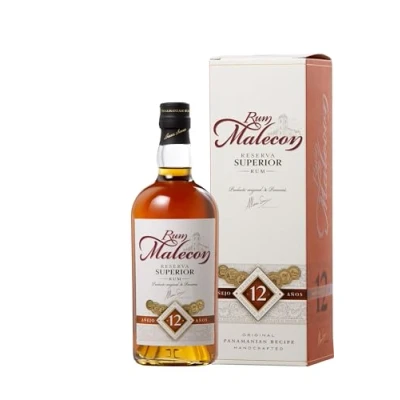 Abbildung von Rum Malecon Añejo 12 Años Reserva Superior 40% Vol. 0,7l in Geschenkbox