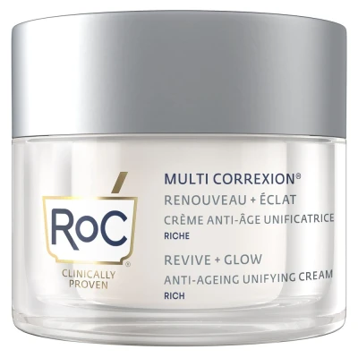 Abbildung von Roc Multi Correxion Revive+Glow Anti Aging Unifying Cream Rich 50 Ml