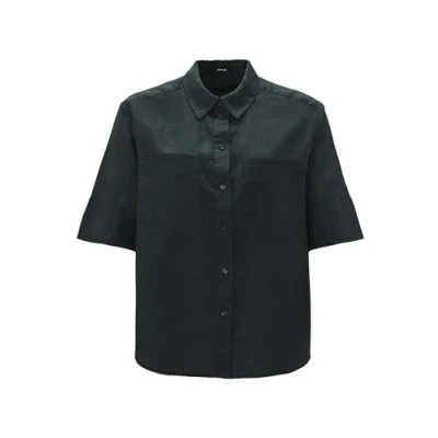 Abbildung von Opus Kurzarm Filalia Hemdbluse, Damen, Größe: 42, Emerald