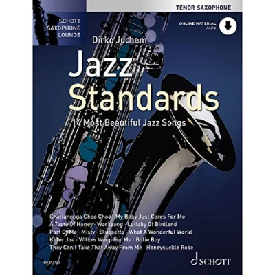 Abbildung von Jazz Standards: Die 14 schönsten Songs. Tenor Saxophon. (Schott Saxophone Lounge)