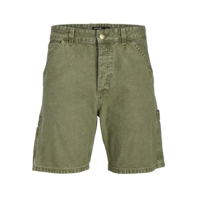 Abbildung von Jack &amp; Jones Jeans Shorts, Herren, Größe: Medium, Deep lichen green