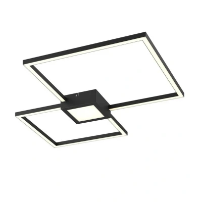 Abbildung von Lindby Duetto LED Deckenlampe anthrazit 28 W