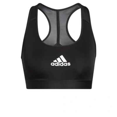 Abbildung von adidas Performance Sportbh mit mittlerer Stützkraft, Damen, Größe: MxD DD, Black