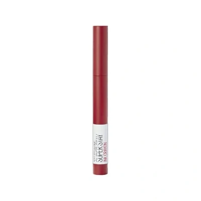 Abbildung von Maybelline SuperStay Ink Crayon Matte Lippenstift 45 Hustle In Heels