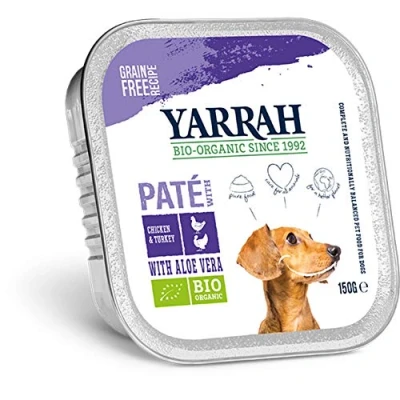 Abbildung von YARRAH Bio Hundefutter Pate mit Huhn und Truthahn, 1er Pack (1 x 150 Grams)
