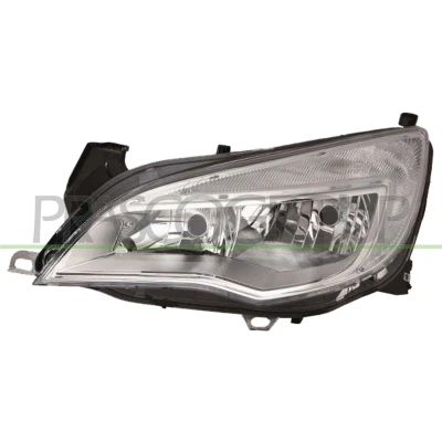Abbildung von PRASCO OP4164904 Scheinwerfer links H7/H7 chrom mit Stellmotor für LWR OPEL: Astra J Schrägheck, Sports Tourer, Limousine