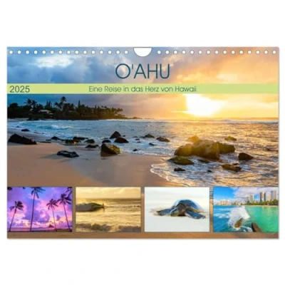 Abbildung von O&#039;ahu Eine Reise in das Herz von Hawaii (Wandkalender 2025 DIN A4 quer), CALVENDO Monatskalender
