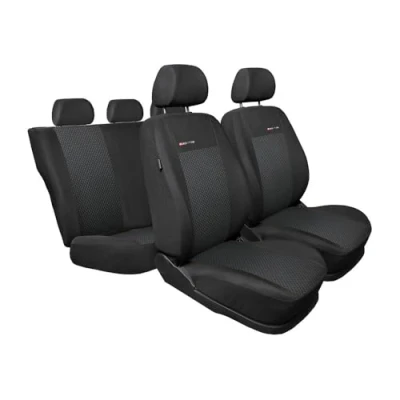 Abbildung von Mossa Maßgeschneiderte Sitzbezüge Auto kompatibel mit Volkswagen Golf VII Hatchback, Variant (2012 2019) Autositzbezüge Schonbezüge für Autositze E3