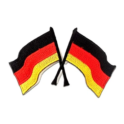 Abbildung von Catch the Patch Aufnäher Bügelbild, Aufbügler, Applikationen, Patches, Flicken, zum aufbügeln, Polyester, Racing Flagge Fahne Größe: 9,8 x 7,2 cm