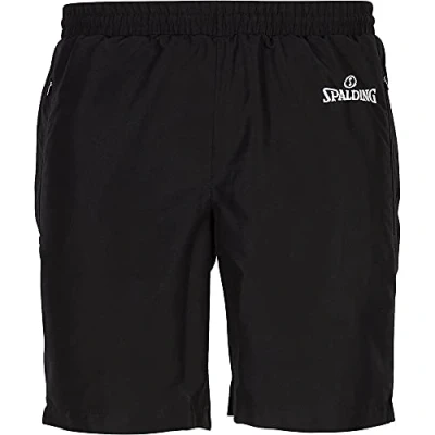 Abbildung von Spalding Kinder Woven Shorts, schwarz, 116
