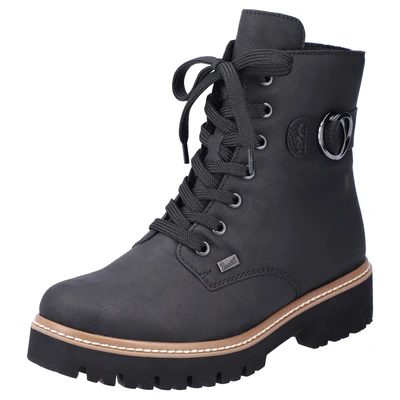 Abbildung von Rieker Snowboot/Winterstiefel, Damen, Größe: 39, schwarz 00 Schuhe