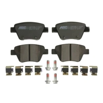 Abbildung von ABE C2W029ABE P Bremsbelagsatz Hinterachse VOLKSWAGEN: Golf 6, Touran I, 6 Variant, SKODA: Octavia 3 Combi, 2 Yeti