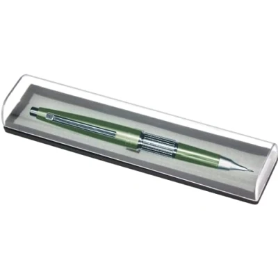 Abbildung von Pentel Kerry Druckbleistift, 0,5 mm, mit Deckel und Etui olivgrün