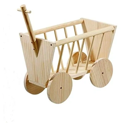Abbildung von Karlie Heuraufe Bollerwagen Carro L: 20 cm B: 12 H: 14 cm, beige