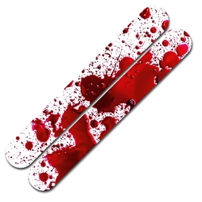 Abbildung von Finest Folia Fahrrad Kettenstreben Schutz Aufkleber Folie Lackschutz R160 (22 Blood)
