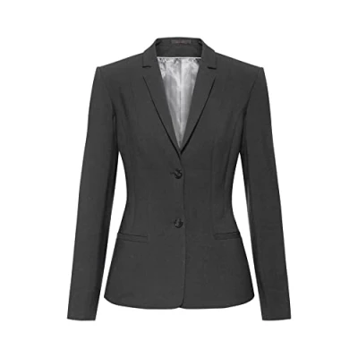 Abbildung von Greiff Blusenblazer Corporate Blazer PREMIUM Damen OEKO TEX® Anthrazit 52