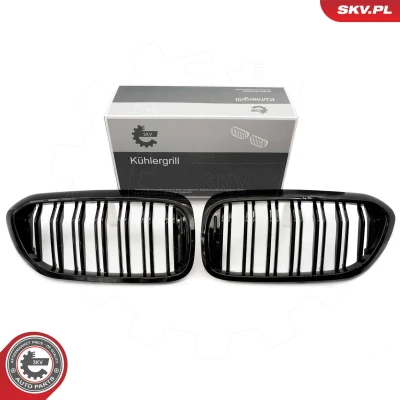 Abbildung von ESEN SKV 66SKV193 Kühlergrill glänzend, schwarz BMW: 5 Touring, Limousine