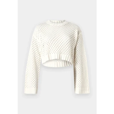 Abbildung von ONLY Onlsmilla Short Strickpullover, Damen, Größe: XS, Marshmallow
