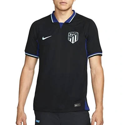 Abbildung von Nike Performance ATM M NK DF STAD JSY SS AW FußballTrikot, Herren, Größe: Large, Black deep royal blue copa