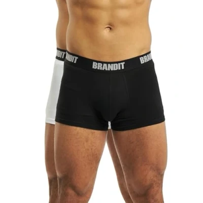 Abbildung von Brandit 2 PACK Panties, Herren, Größe: XL, Wht/blk