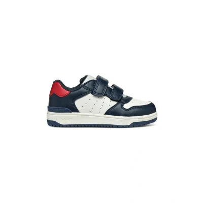 Abbildung von Geox J Washiba Sneaker low für Kinder, Größe: 32, Navy white Schuhe