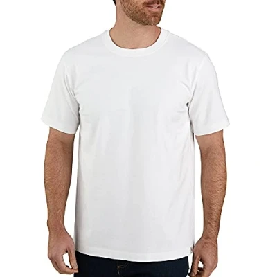 Abbildung von Carhartt Herren Relaxed Fit, schweres, kurzärmliges T Shirt, Weiß, XL